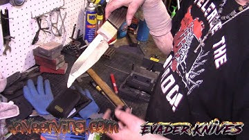 1095 Custom Designs - Hidden tang Wooden handles(part 2)