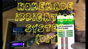 Homemade Irrigation System (DIY) - Automatic Watering System based on Raspberry PI