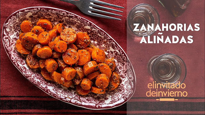 {Zanahorias aliñadas}, tapa andaluza