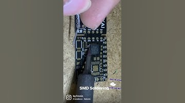 Atmega 328PB soldering for arduino robot controller