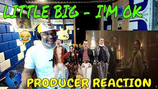 LITTLE BIG - I'M OK official music video - Producer Reaction