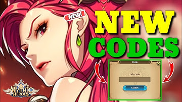 *NEW* MYTHIC HEROES GIFT CODE FOR 29 APRIL 2023 || MYTHIC HEROES CODES || CODE MYTHIC HEROES