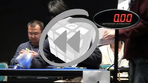 Yohei Oka (岡要平) SloMo Former Pyraminx World Record Average (3.94) Solve 5