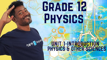 Grade 12 Physics Intro Unit 1: Application of physics in other fields1.1 Physics & other sciences -1