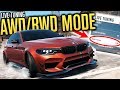 AWD & RWD MODE ON THE BMW M5?! | Need for Speed Payback