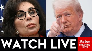 WATCH LIVE: Trump Holds Swearing-In Ceremony For Jeanine Pirro, Interim U.S. Attorney For DC