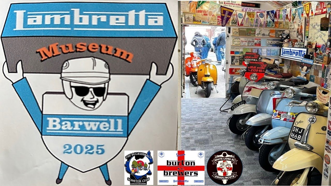A ride over to The Lambretta Museum at Barwell 🛵💨