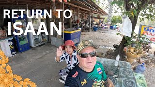 Thai Wife Goes Back Home To Isaan North East Thailand