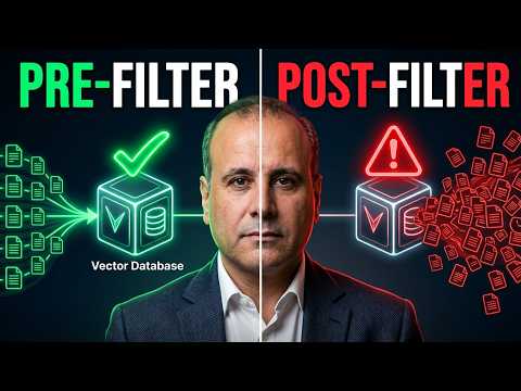 Pre-Filtering vs Post-Filtering: Why Your Vector Database is Slow!
