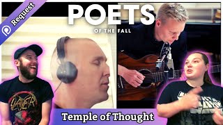 SO RAW. SO POWERFUL | Partners React to Poets of the Fall - Temple of Thought #reaction