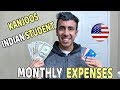 KANJOOS Indian Student MONTHLY EXPENSES in USA | Cost of Living