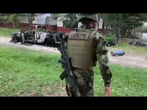 Neutralizado vehículo con el que el Eln pretendía atentar contra base militar de Fortul, Arauca