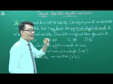 Video PEN-BOOK Hóa 12: Dạng 10.3 - Biện luận công thức muối... - youtube