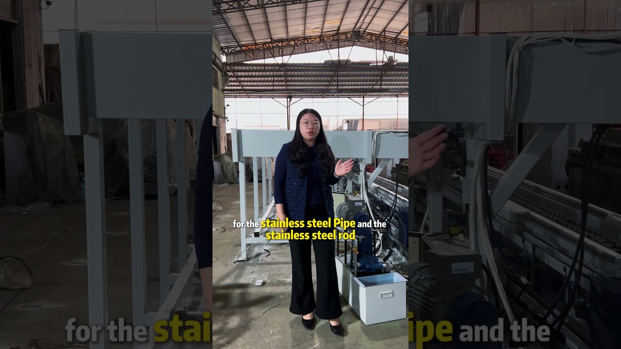 Станок для холодной вытяжки поставляется в Бразилию для производства труб и прутков из нержавеюще...