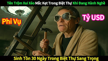 Tên trộm bị mắc kẹt 30 ngày trong biệt thự, ăn thức ăn cho chó và uống nước tiểu để sống sót.