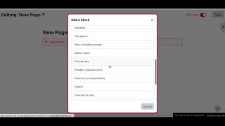 How to Create a New Page in Moodle Workplace 4.1 - ID Shorts
