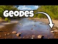 We Cracked and Cut Open BEAUTIFUL Kentucky Geodes and Agates On a Rock Saw!