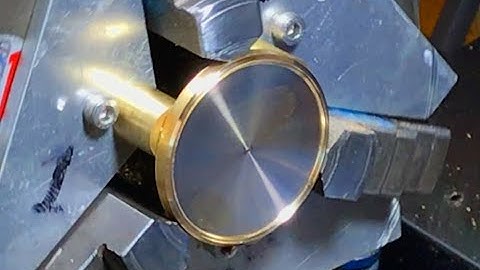 Chuck offset posts with modification for turning smaller thin discs