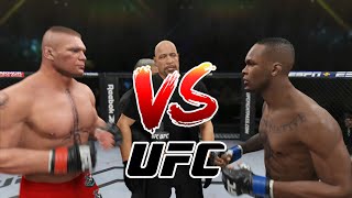 Brock Lesnar vs. Israel Adesanya | EA Sports UFC 4 - K1 Rules