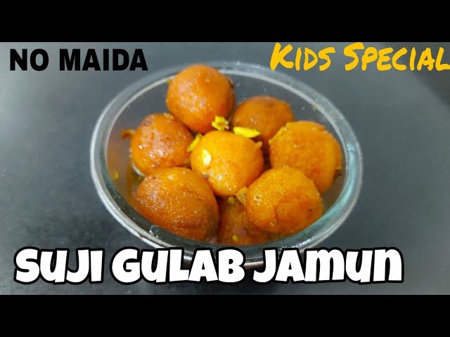 suji ke gulab jamun बनाने का सबसे आसान तरीका  l rava gulab jamun l  suji gulab jamun recipe l | All Food and Life by Nisha