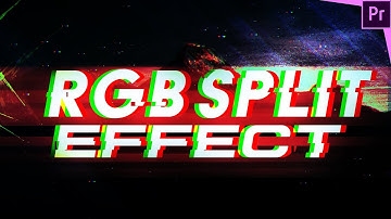 EASY RGB Split/Glitch EFFECT Tutorial | Premiere Pro CC 2020