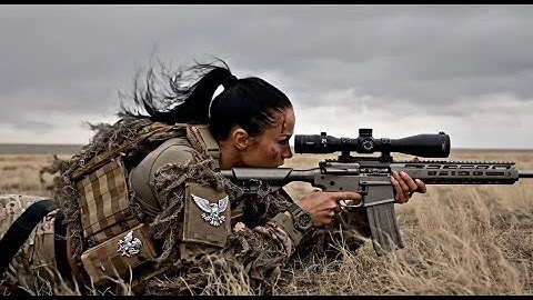 Sniper - Watch until 03:00 — then comment where you want her to aim.