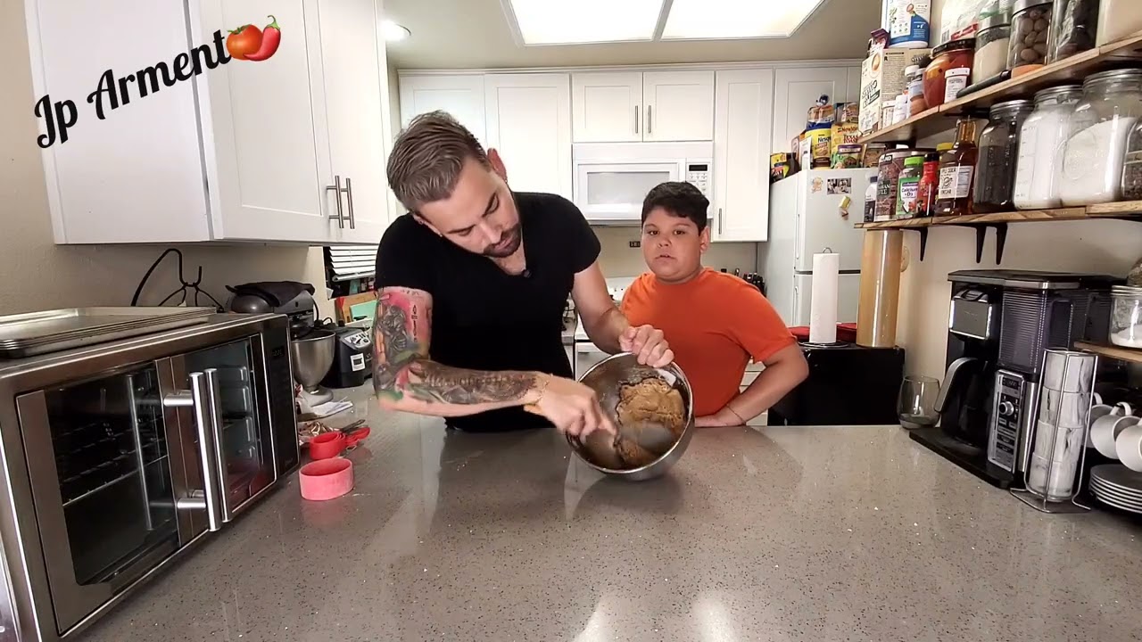 Galletas de chispas de chocolate con ayuda de mi hijo (Eros) 🧩💙 🧩a mi estilo