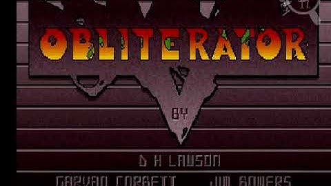 Obliterator   Amiga Intro