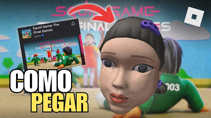 Como Pegar uma Máscara da Bonequinha do Round 6 no Roblox!
