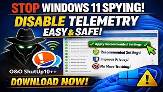 How to Disable Telemetry in Windows 11 (Easy Method with ShutUp10++)