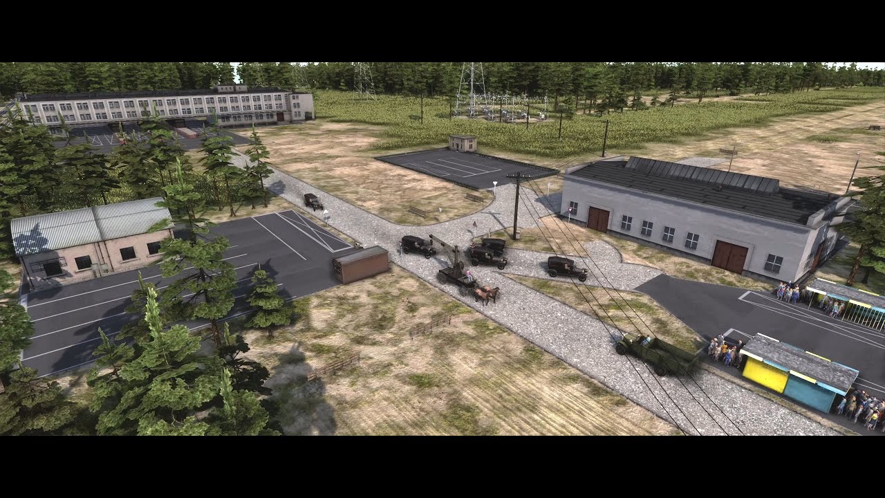 Workers & Resources: Soviet Republic. Early Start. № 6. Лошадиный кран