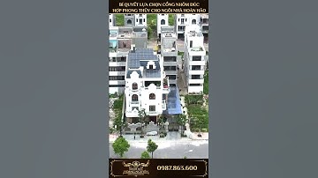 Bí quyết lựa chọn cổng nhôm đúc hợp phong thủy với ngôi nhà  #nhomduchoangnguyen #congdep #phongthuy