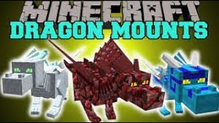 8 dragons showcase, ( Dragon Mounts legacy mod ) screenshot 2
