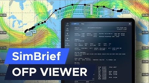 SimBrief - How to Optimize Flight Planning using Navigraph