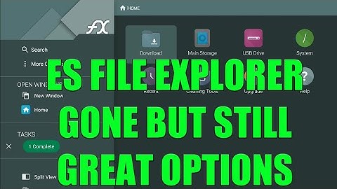 ES FILE EXPLORER REMOVED FROM GOOGLE PLAY STORE- WHAT FILE MANAGER APP TO USE NOW?