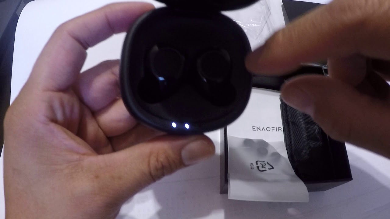 EnacFire Future wireless earbuds, part 1 - YouTube