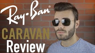 caravan titanium ray ban