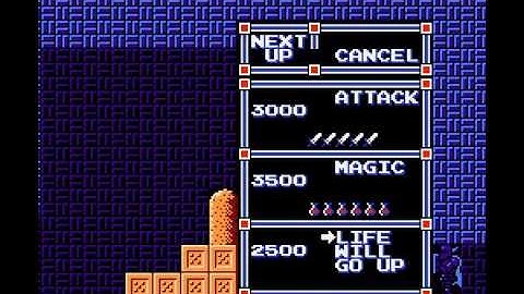 Zelda II - Master Quest (NES / Nintendo) Part 2- Vizzed.com GamePlay (rom hack)