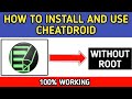 How to install and use cheat droid  cheat droid without root
