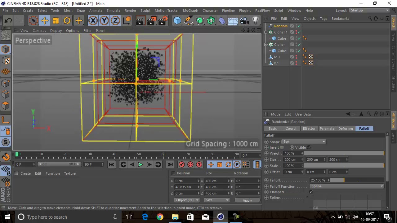 CINEMA 4D TUTORIAL BOX TEXT MORPHING - YouTube