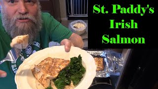 Irish Whiskey Honey Mustard Salmon with Kale and Colcannon (Gluten Free) by Cooking with Mahalo 226 views 2 months ago 12 minutes, 10 seconds