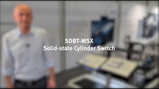 SDBT-MSX  –  solid-state cylinder switch with auto teach-in