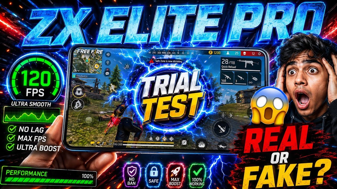 🔥 ZX Elite Pro Trial Review | Does It Really Boost FPS & Reduce
