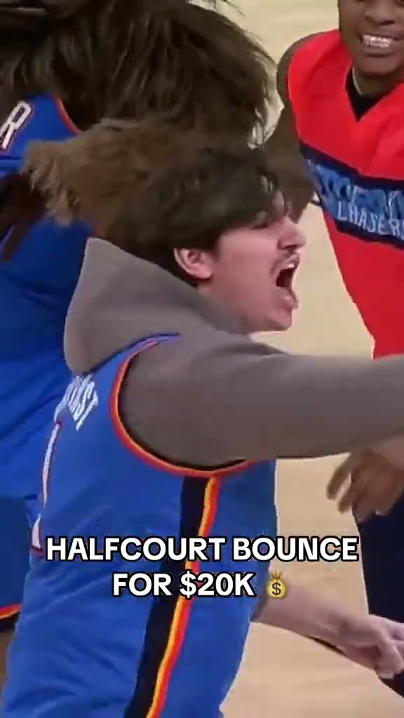 This fan just won $20K from HALFCOURT ?