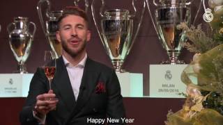 Our captain Sergio Ramos wishes you a Happy New Year! screenshot 3