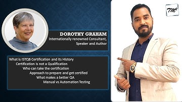 Discussion on ISTQB Foundation Level Certification Ft. Dorothy Graham | Neeraj Kumar Singh