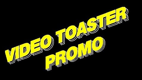 Video Toaster Blender Port - Promo 2022