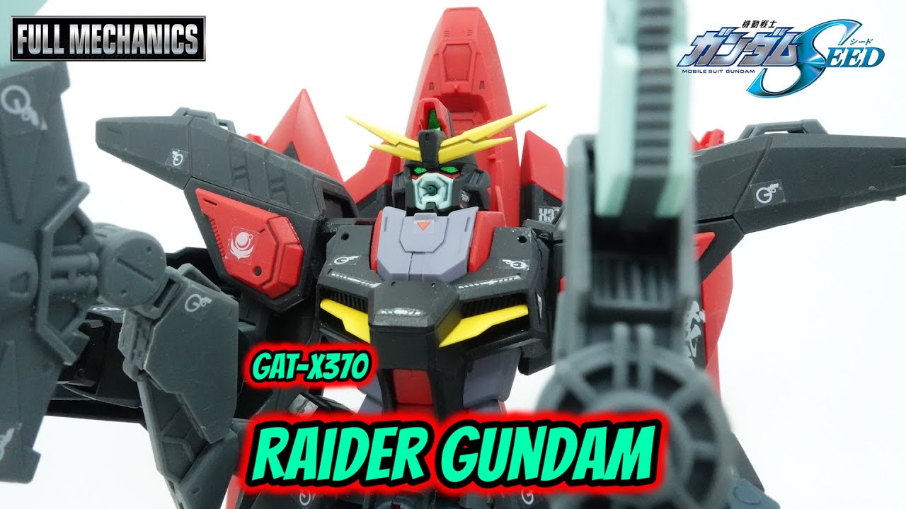 1/100 Full Mechanics Raider Gundam Review