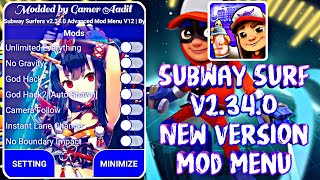 Subway Surf v3.18.0 Advanced Mod Menu APK  God Mod, Speed Hack, No Clip,  Score, Unlimited All etc. 
