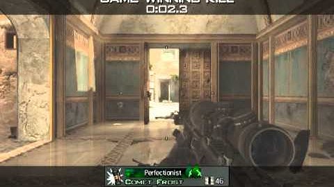 No Scope across map final kill